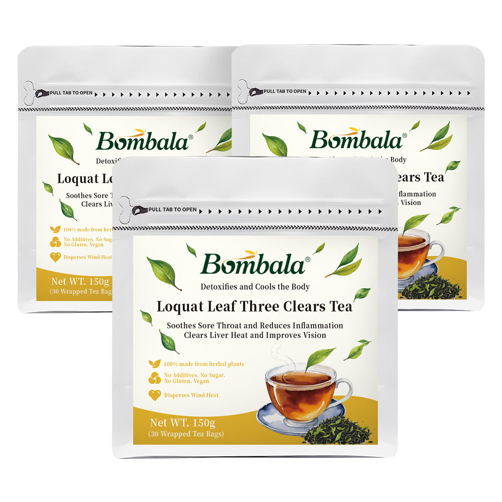 Loquat+honeysuckle+Polygonatum odoratum- Lung Nourishing Tea (30Bags in 1Pack)