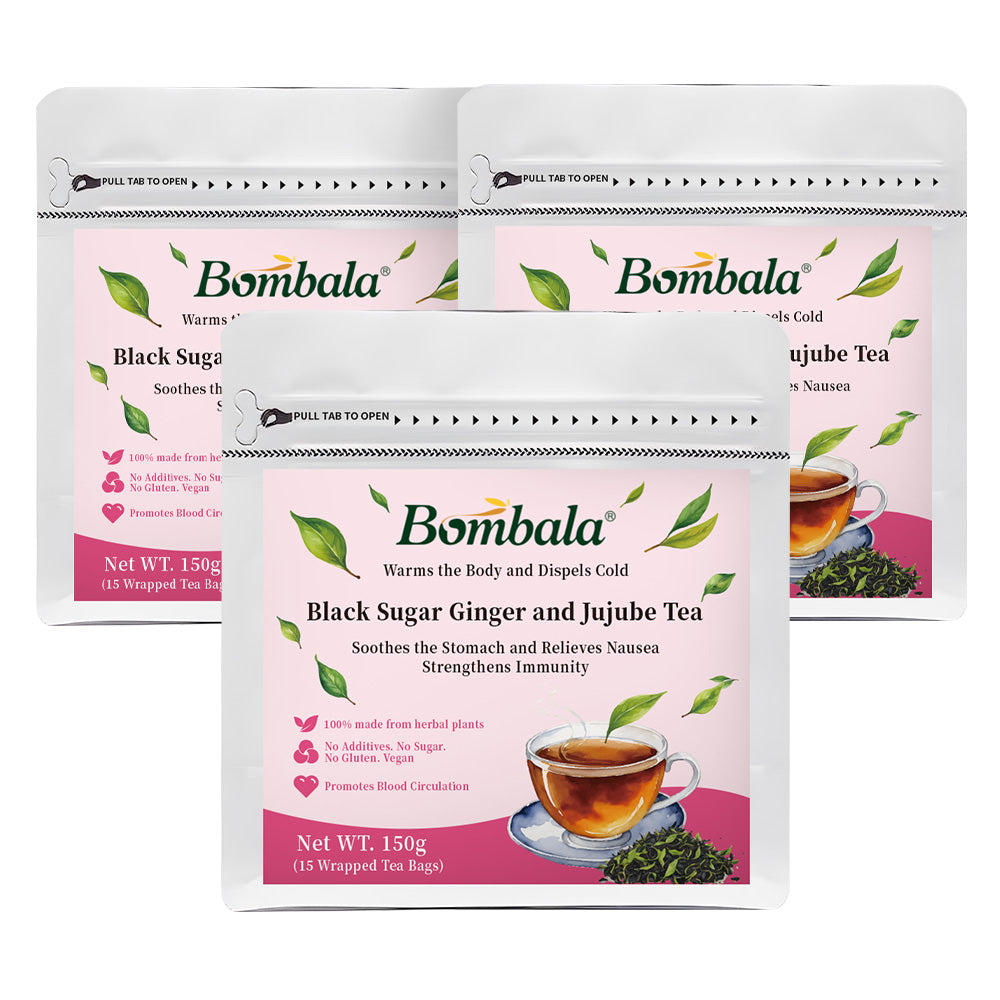 Black Sugar Ginger Jujube Tea- Warm uterus