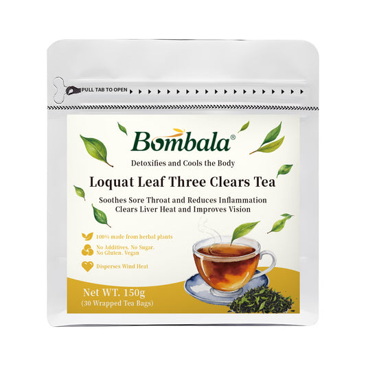 Loquat+honeysuckle+Polygonatum odoratum- Lung Nourishing Tea (30Bags in 1Pack)
