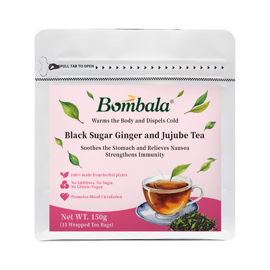 Black Sugar Ginger Jujube Tea- Warm uterus
